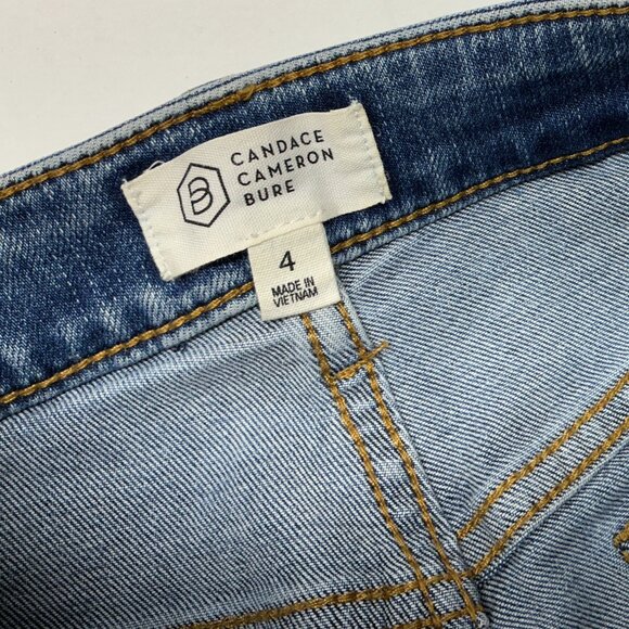 Sz.4 Jeans by Candace Cameorn Bure Malibu Lt. Wash - Picture 4 of 10